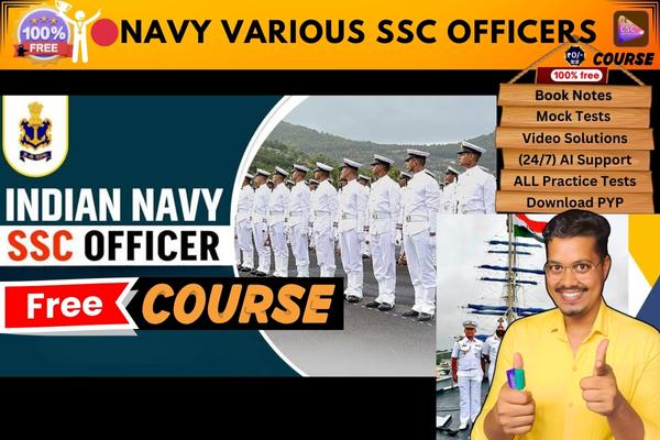 Navy Various SSC Officers free course  cover