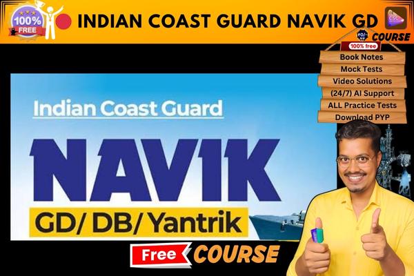 INDIAN COAST GUARD NAVIK GD Free Course  cover