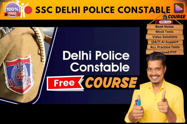 SSC DELHI POLICE CONSTABLE free course  cover