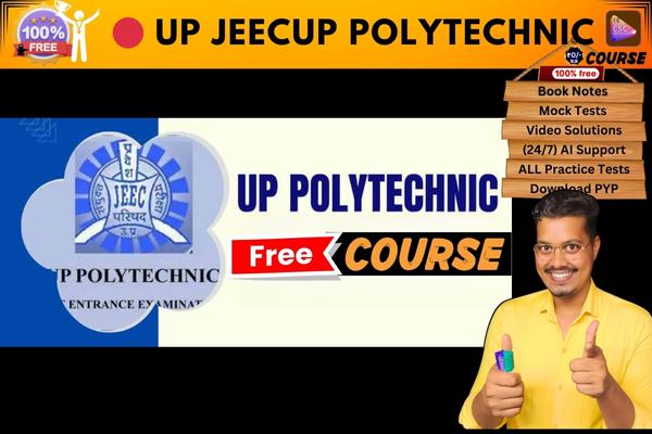 UP JEECUP POLYTECHNIC Free Course  cover