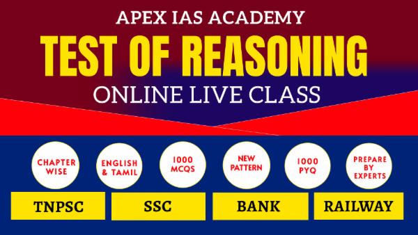TEST OF REASONING LIVE CLASS 2024 cover