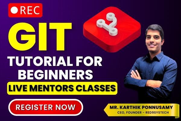 Git Tutorial for Beginners | Red9SysTech cover