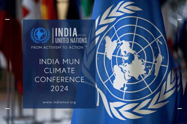 INDIA MUN National Climate Confernce 2024 cover