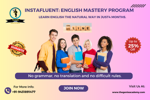 InstaFluent: English Mastery Program (Speak English in just 4 months). cover