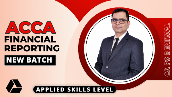 ACCA Financial Reporting New Batch | Applied Skills Level-Google Drive Classes cover