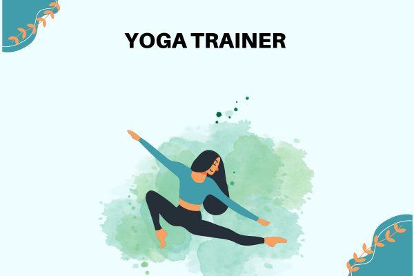 Yoga Trainer (B&W) cover