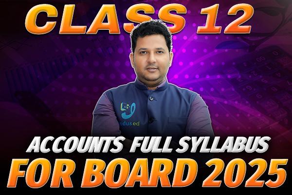 Class 12 Accountancy 2024-25 cover