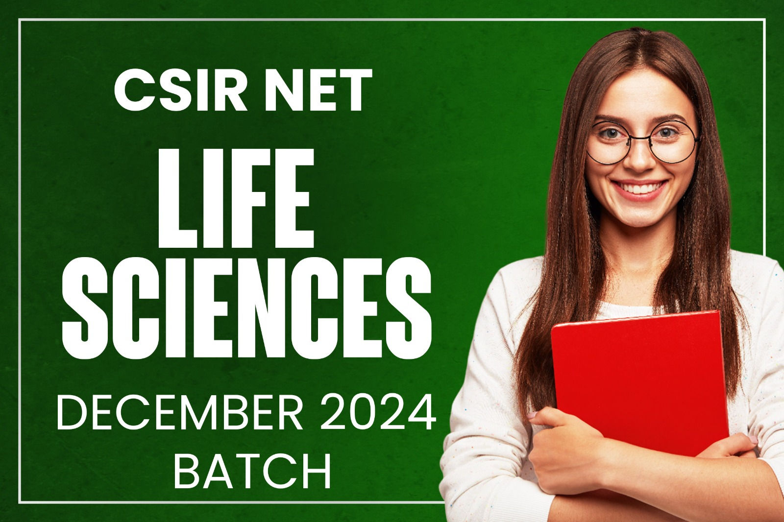 CSIR NET in Life Sciences (Dec 2024) cover