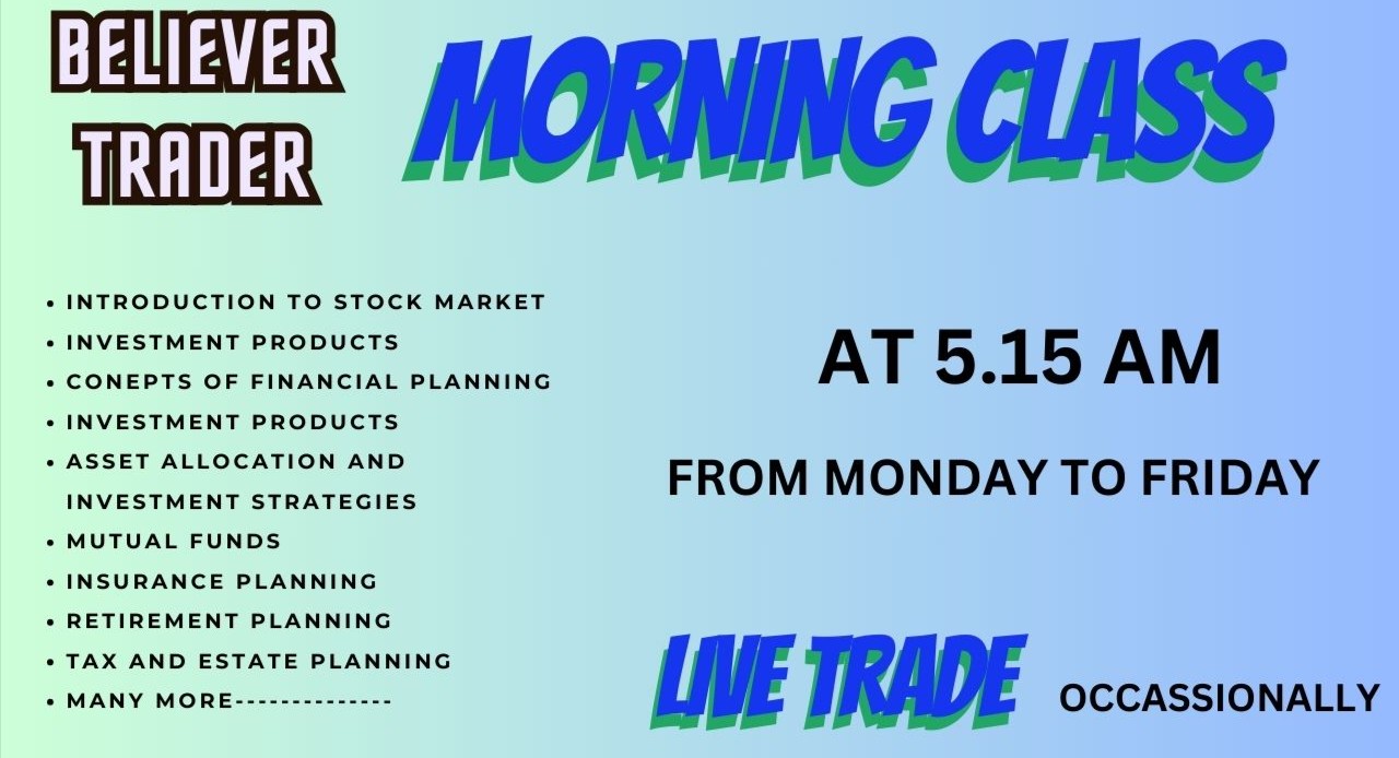 MORNING SESSION_RECORDINGS(ALL ALUMINI) ON STOCK MARKET INVESTMENT AND MORE cover