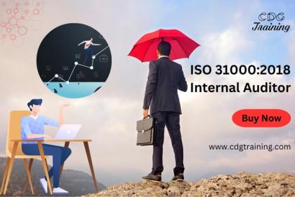 ISO 31000:2018 Internal Auditor cover
