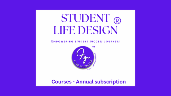 Student Life Design -Annual Course bundle cover