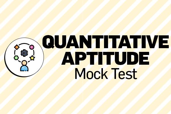 Quantitative Aptitude Mock Test cover