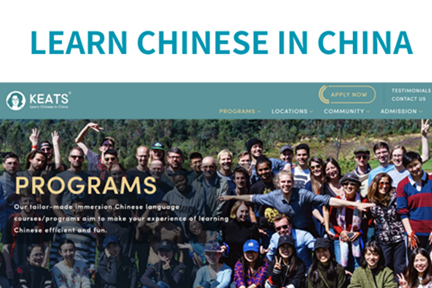 Learn Chinese with Keats School cover