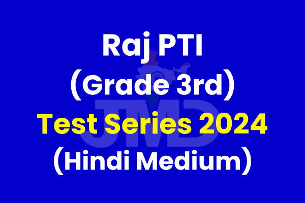 Raj PTI Grade-3rd Test Papers cover