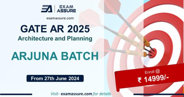 GATE Architecture and Planning 2026 (Arjuna Batch) cover