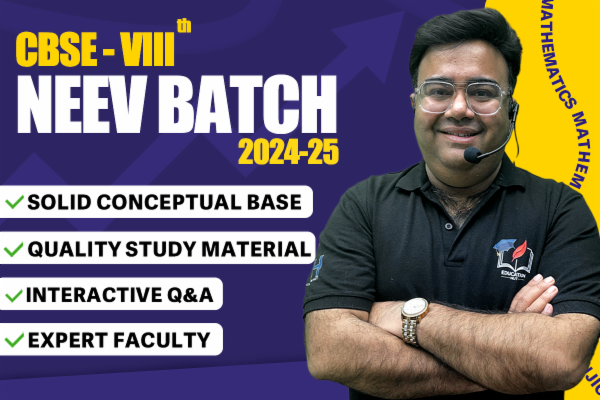 NEEV CLASS 8 MATHS CBSE cover