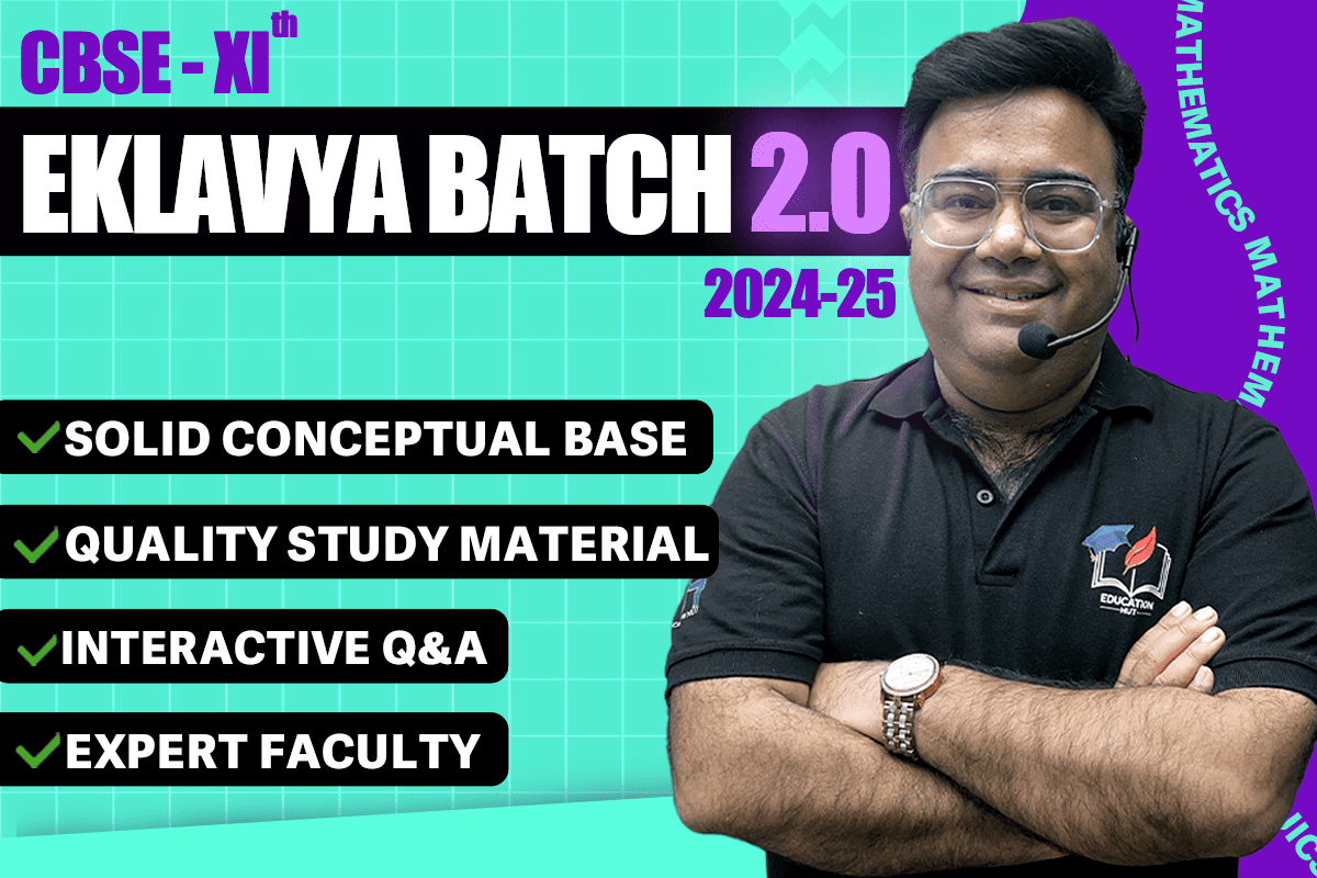 EKLAVYA 2.0 CLASS 11 MATHS CBSE cover