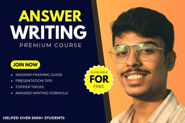 Answer Writing Mastery Course - Humanities Only cover