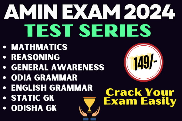 OSSSC Amin Exam Test Series - Crack Your Exam Easily cover