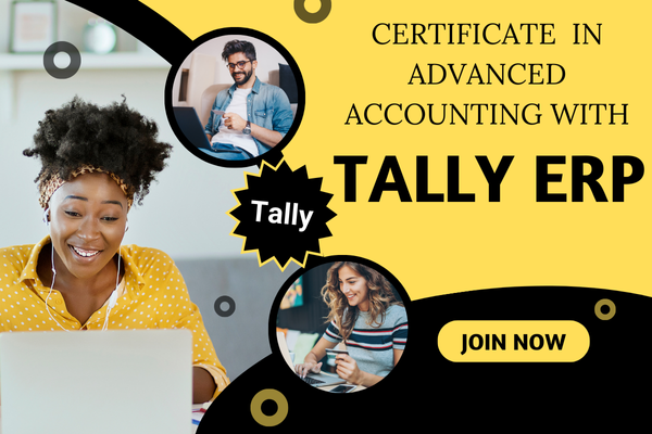 Certificate in Advanced Accounting with Tally ERP cover