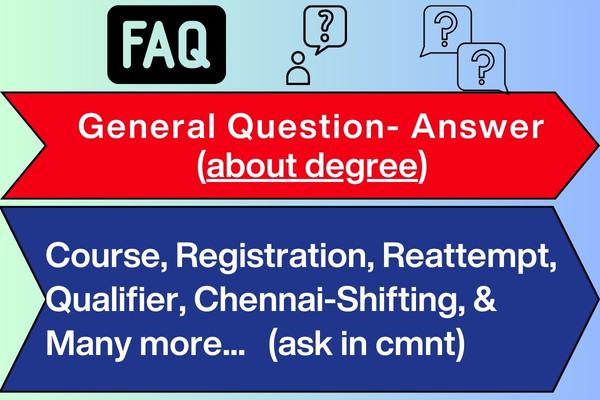 General Questions-Answer (FAQ) about degree cover