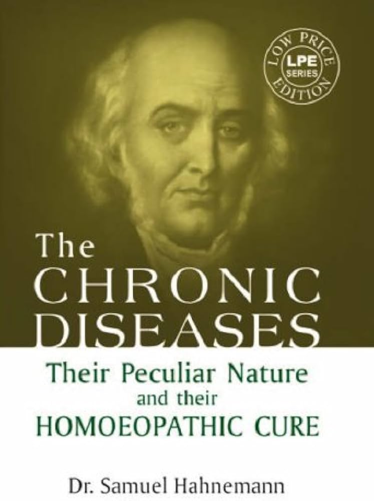 THEORY OF CHRONIC DISEASES - SAMUEL HAHNEMANN cover