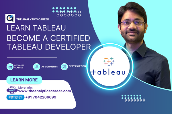 Tableau Recorded Classes - Learn From Basic to Advance cover
