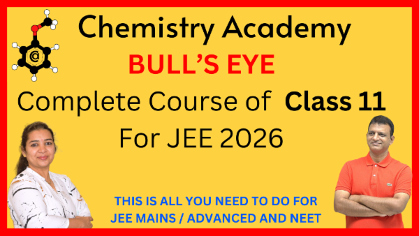 XI th CHEMISTRY [RECORDED] for JEE 2026- BULL'S EYE cover