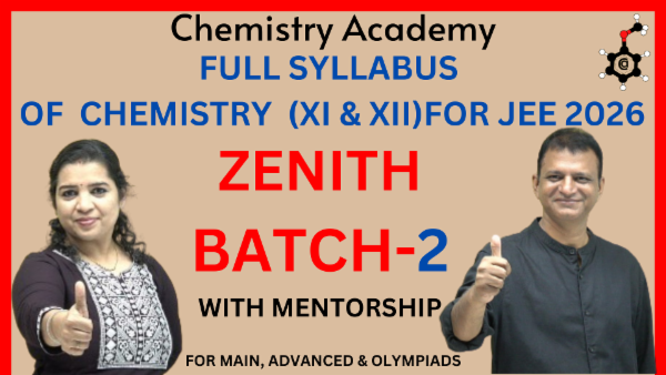 ZENITH-2 FOR JEE 2026 - COMPLETE SYLLABUS COURSE WITH MENTORSHIP cover