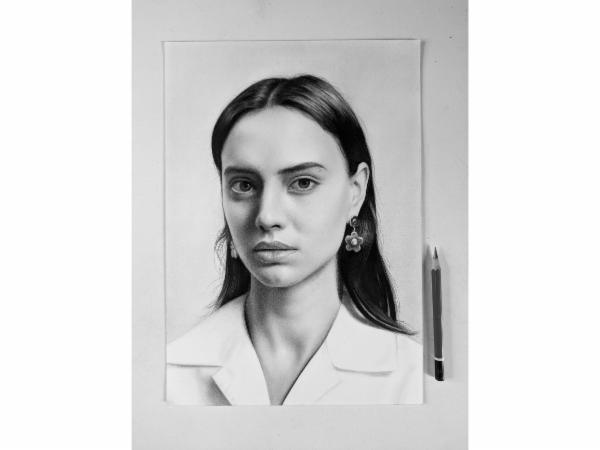 6 WEEK Realistic portrait mastery Challenge cover