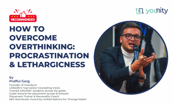 5 Modules: How to Overcome Overthinking: Procrastination & Lethargicness cover