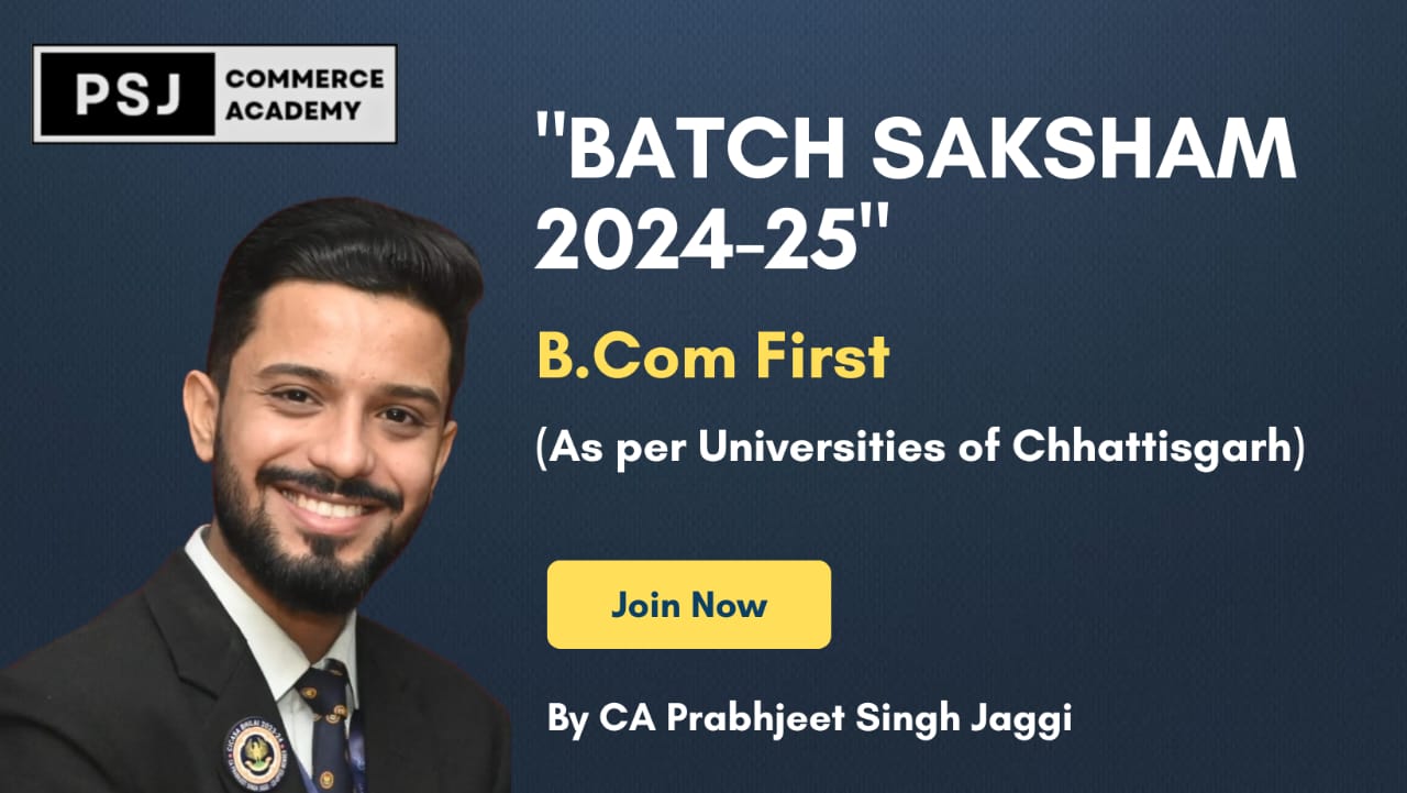 Batch Saksham- B.Com 1st Year cover