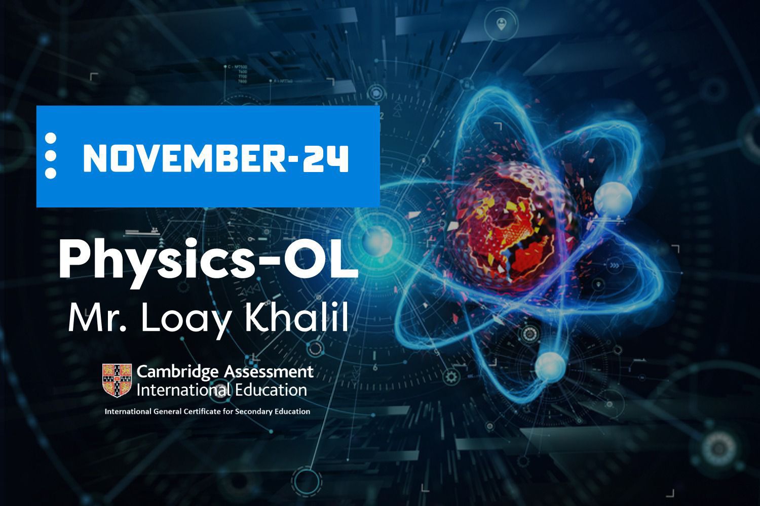 Physics IGCSE November 2024 cover