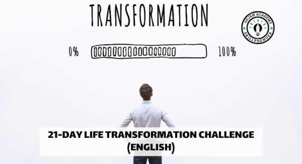 21 DAYS LIFE TRANSFORMATION CHALLENGE (ENGLISH) cover