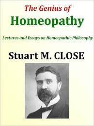 STUART CLOSE -THE GENIUS OF HOMOEOPATHY cover