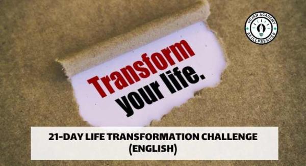 21 DAYS LIFE TRANSFORMATION CHALLENGE cover