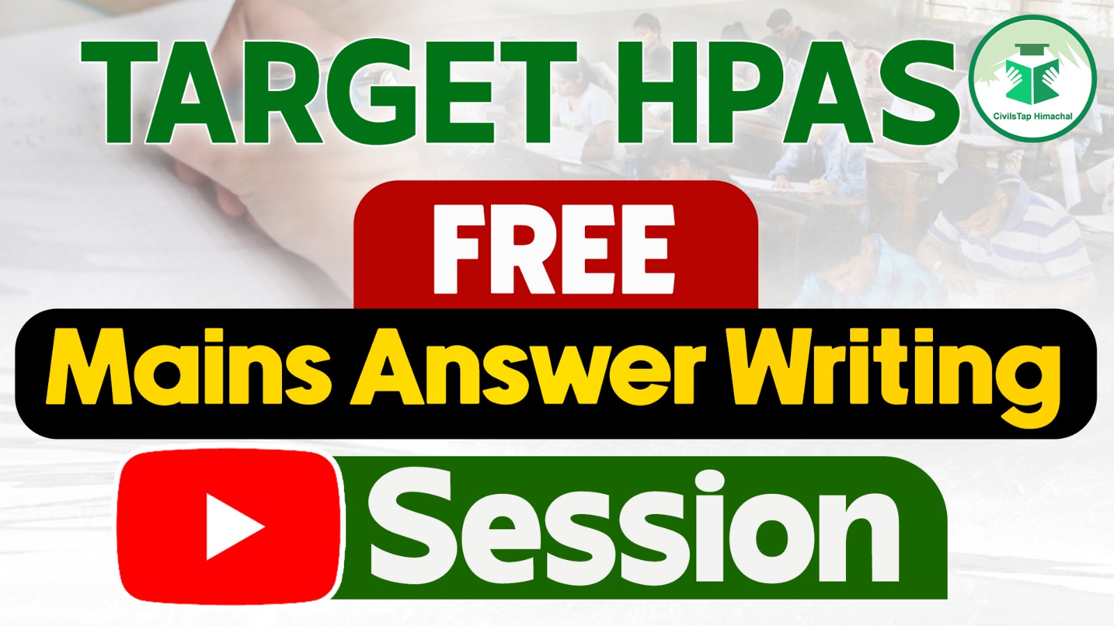Target HPAS Free Mains Answer Writing cover