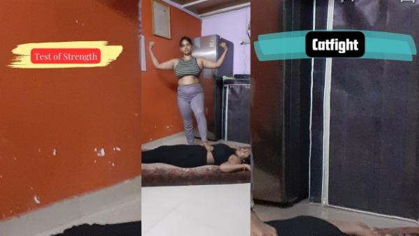 Divya Vs Naina catfight cover