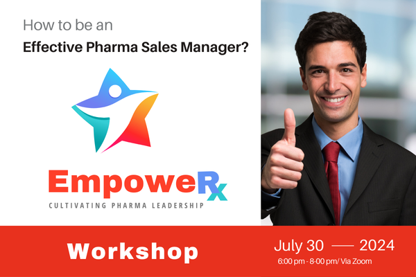 Pharma Firstline sales manager workshop cover