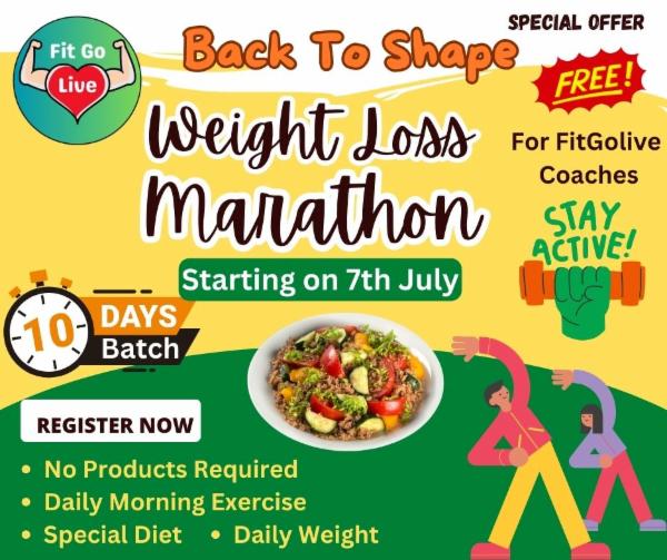 Special Coaches Weight Loss  Marathon  cover