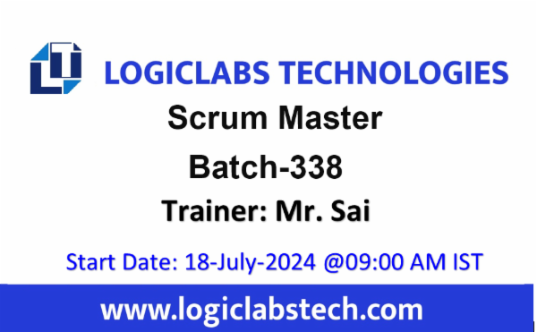 Scrum Master By Mr. Sai - Batch - 338 cover
