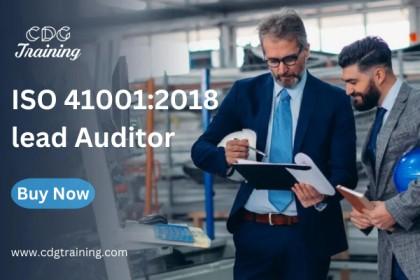 ISO 41001:2018 lead Auditor cover