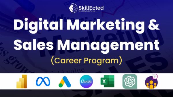 Digital Marketing & Sales Management Career Program cover