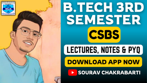 Csbs Course Makaut 3rd Semester CSBS Study Materials with PYQ๐ฅ