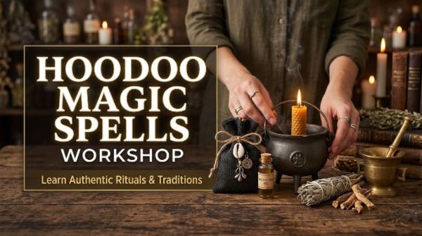Hoodoo Magic Spells Workshop cover