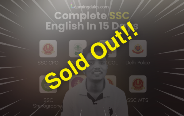 SSC English-Live Class cover