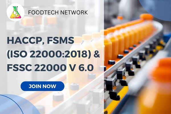 HACCP, FSMS(ISO 22000:2018), & FSSC 22000 v 6 cover