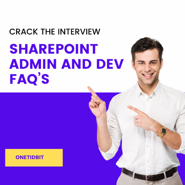 SharePoint Admin and Development Interview FAQ cover