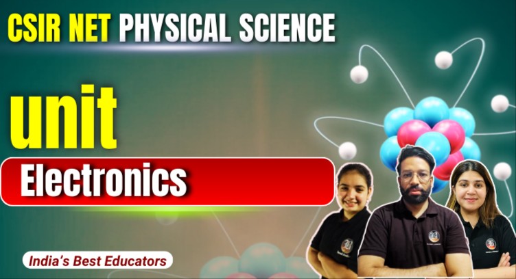 Electronics CSIR NET Physics recorded cover