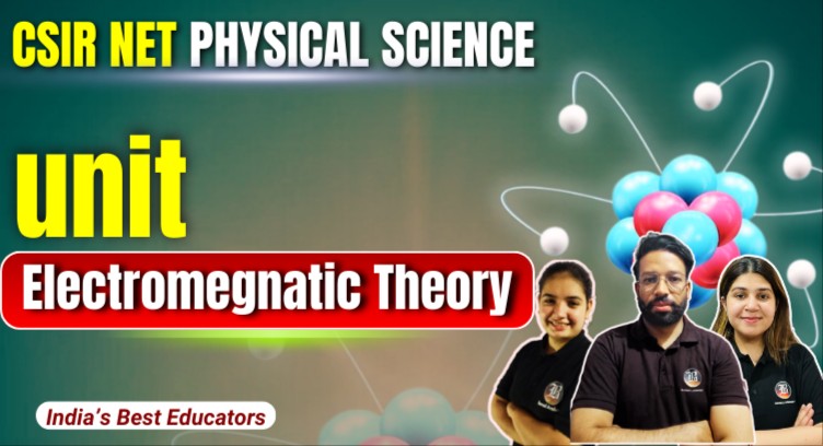 Electrodynamics CSIR NET Physics recorded cover